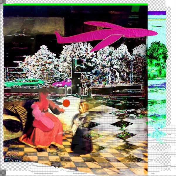 Hochzeit, c=print op doek, 235 x 235 cm