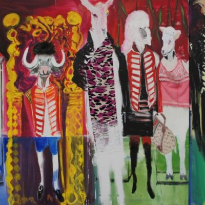 Kostuumdrama, 2011, 245 x 135 cm