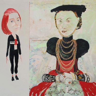 Cranach emojied, 130 x 155 cm, 2019